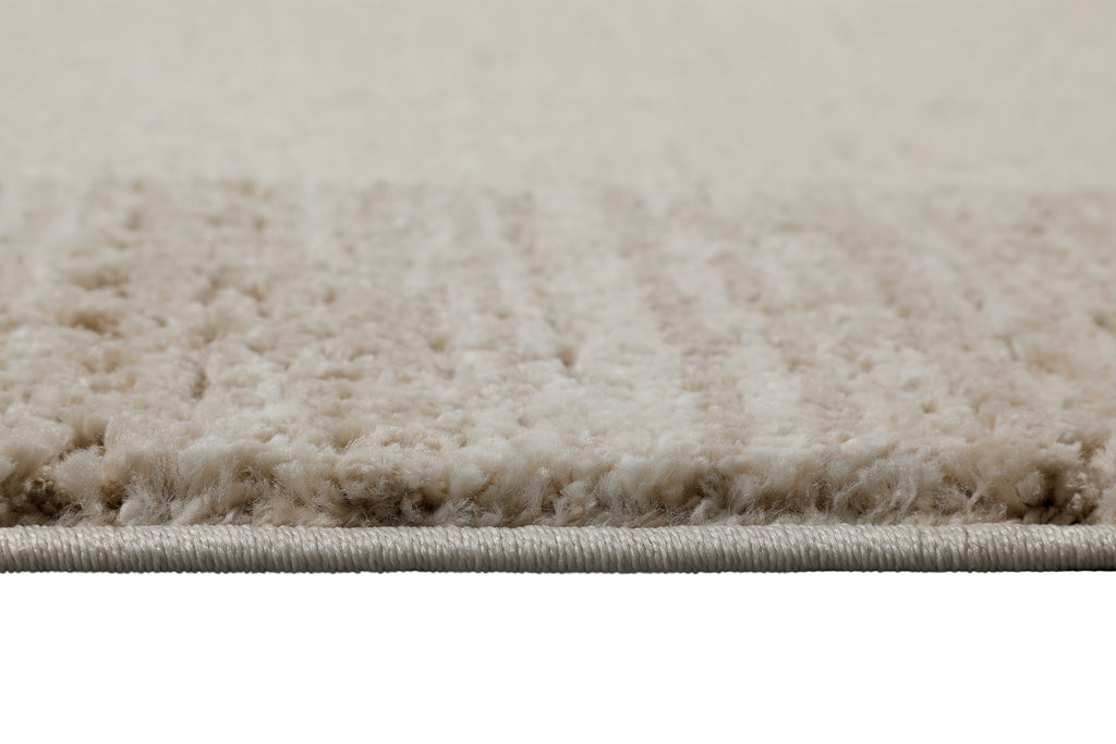 Kurzflor Teppich Creme Beige "Thorben" WECONhome