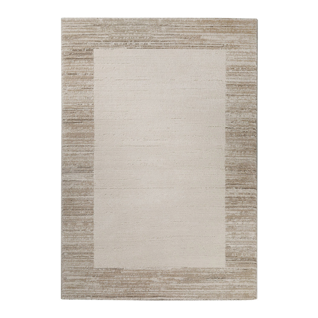 Kurzflor Teppich Creme Beige "Thorben" WECONhome