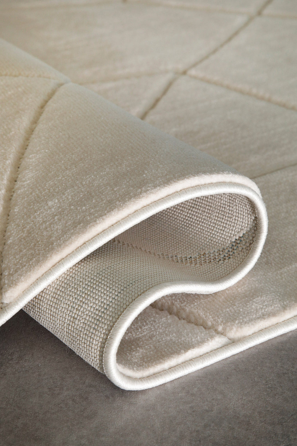 Kurzflorteppich Sand Beige "Unplugged" WECONhome