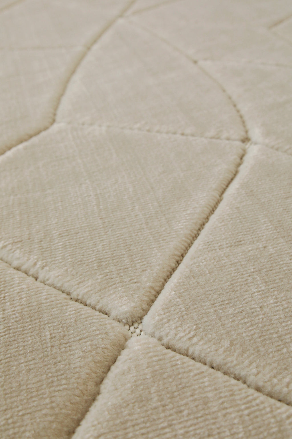 Kurzflorteppich Sand Beige "Unplugged" WECONhome