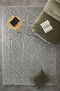 Kurzflorteppich Grau "Unplugged" WECONhome