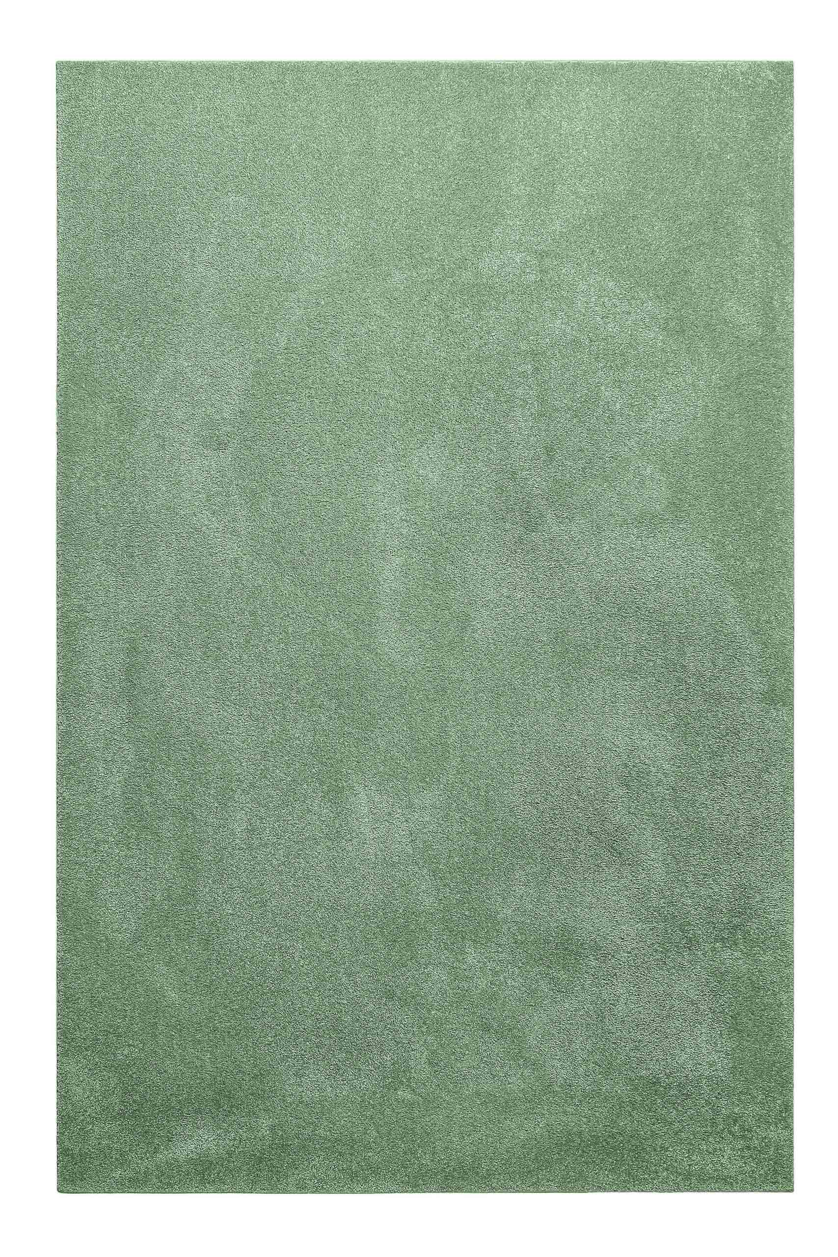 Venice Teppich mint grün Kurzflor rechteckig