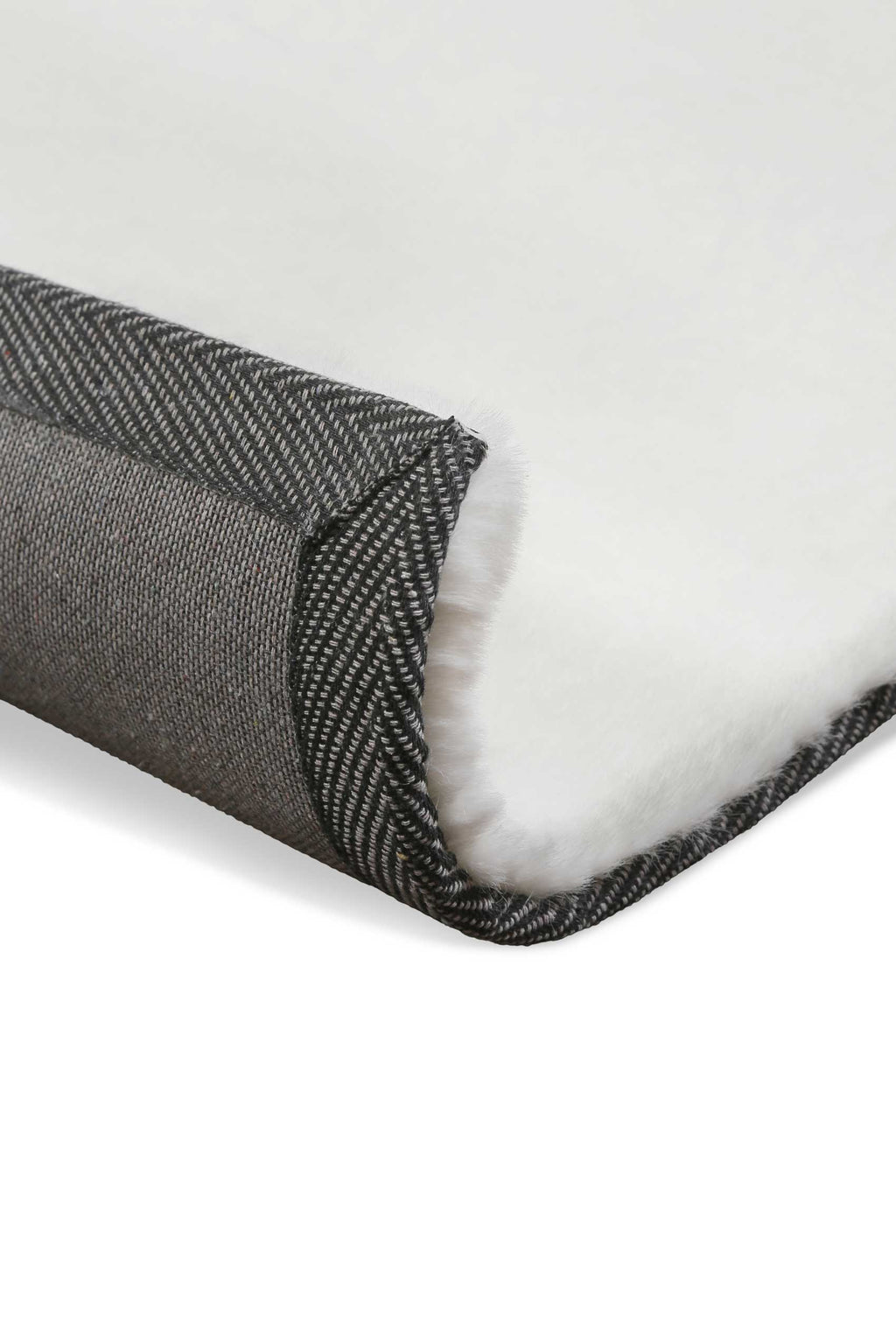 Kunstfell Teppich Weiß flauschig und weich "Anna" WECONhome Basics