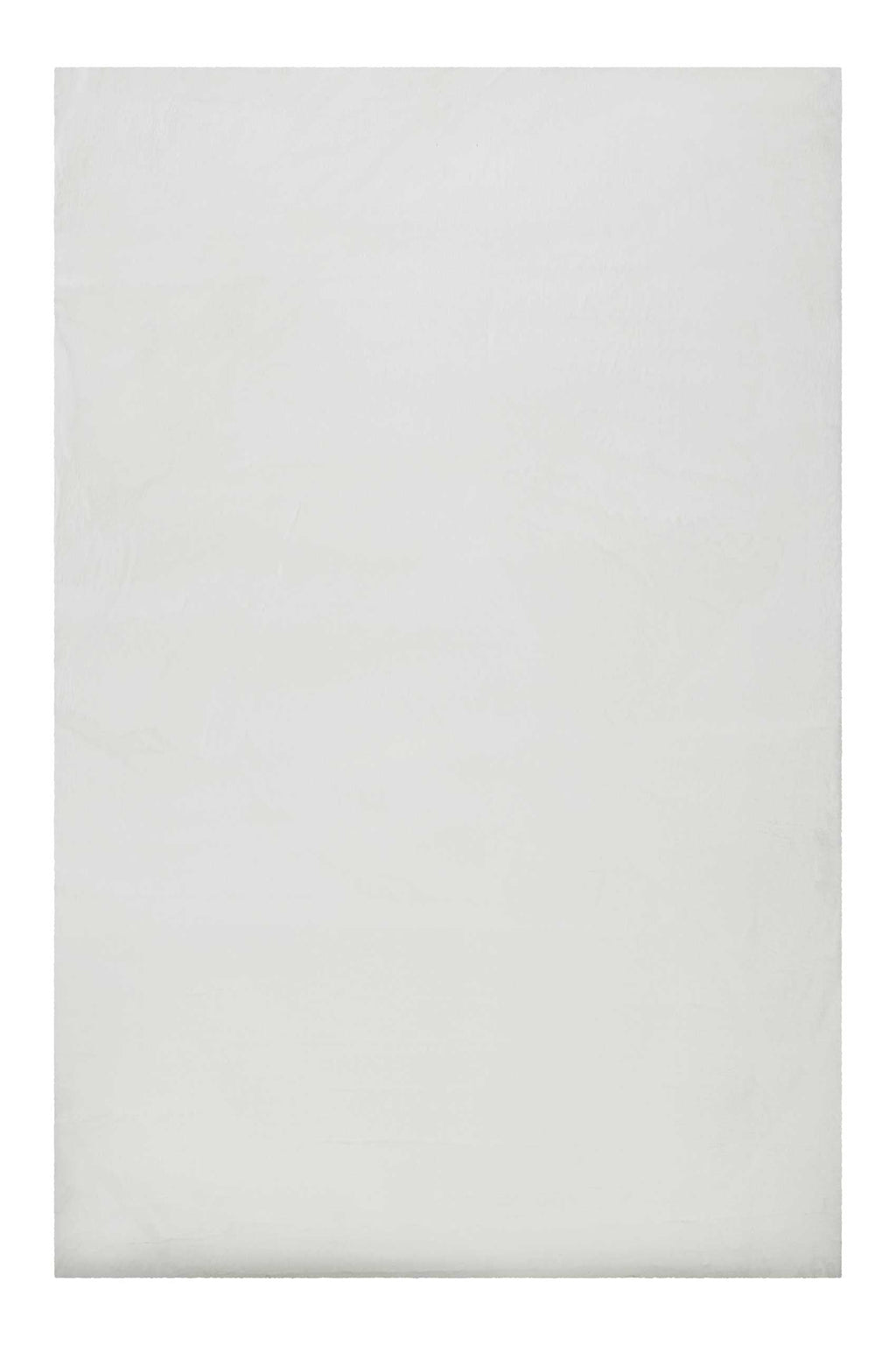 Kunstfell Teppich Weiß flauschig und weich "Anna" WECONhome Basics