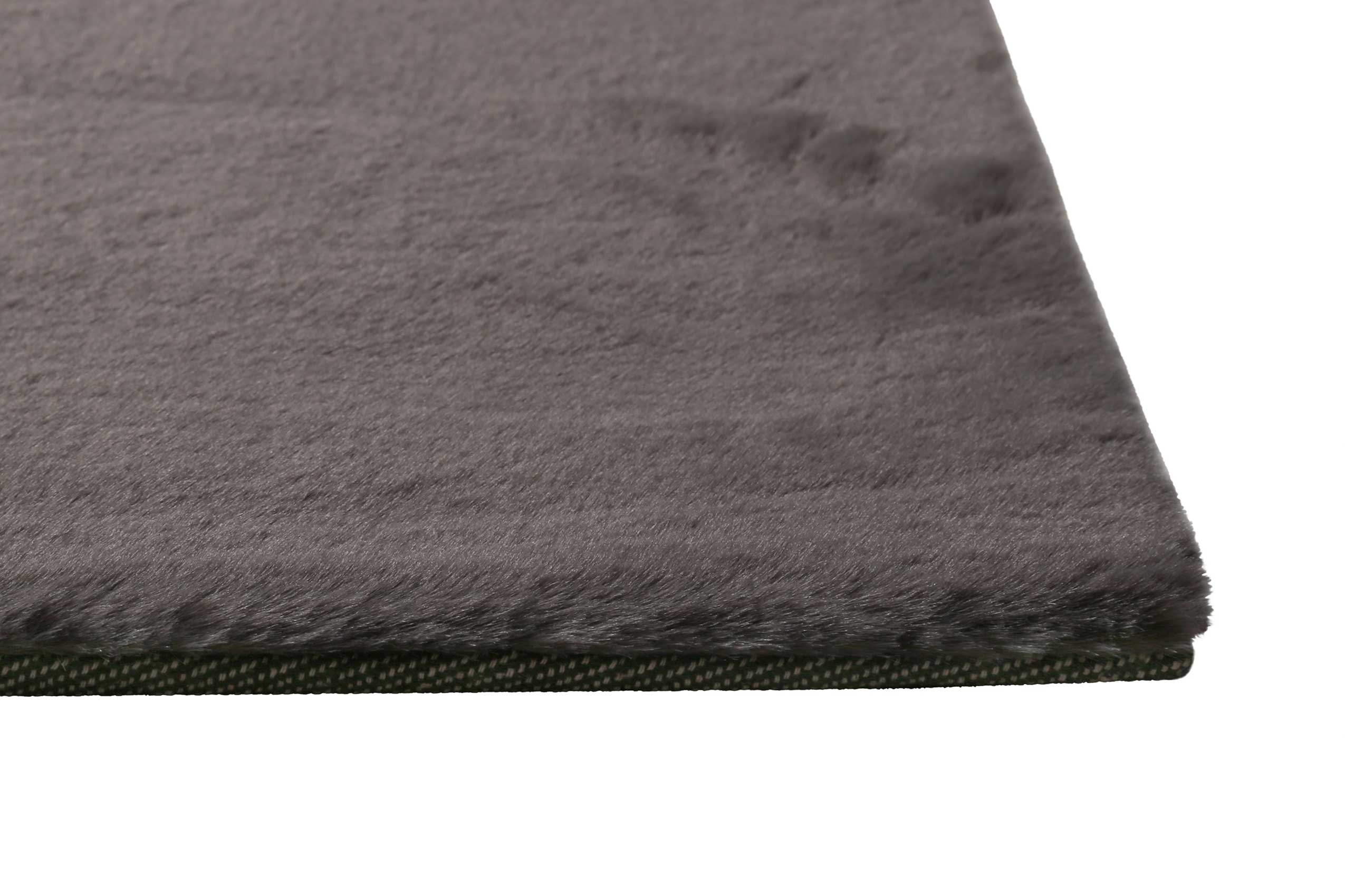 Kunstfell Teppich Anthrazit flauschig und weich "Anna" WECONhome Basics