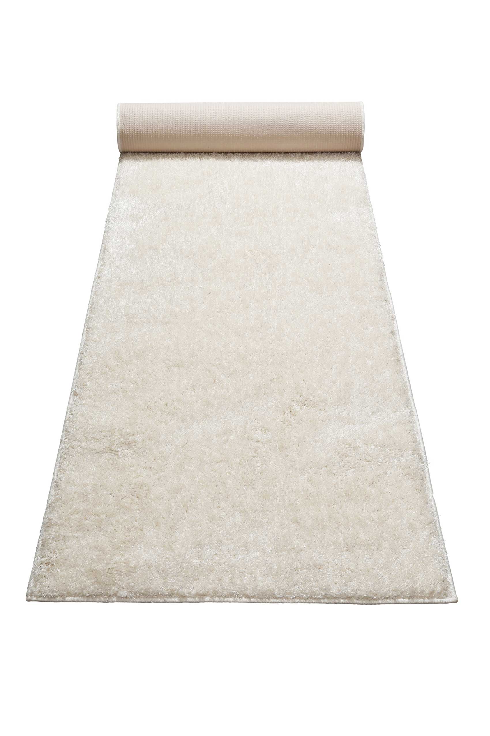 Teppich Creme Weiß Hochflor "Fanny" WECONhome Basics