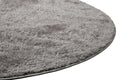 Teppich Rund Grau Hochflor "Fanny" WECONhome Basics