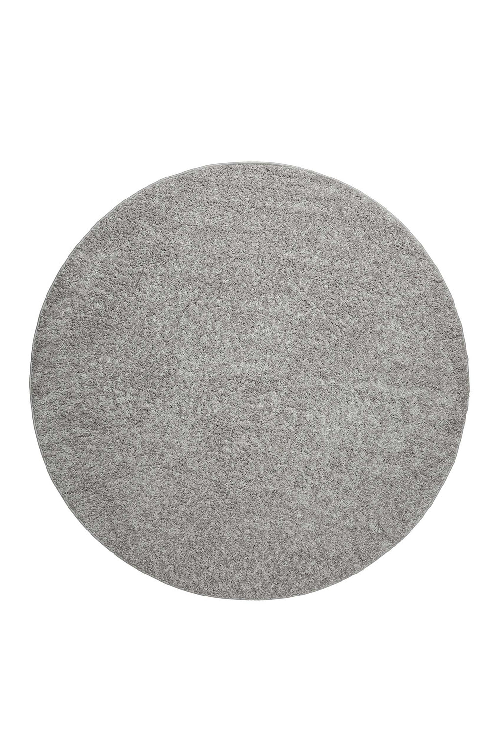 Teppich Rund Grau Hochflor "Greta" WECONhome Basics