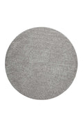 Teppich Rund Grau Hochflor "Greta" WECONhome Basics
