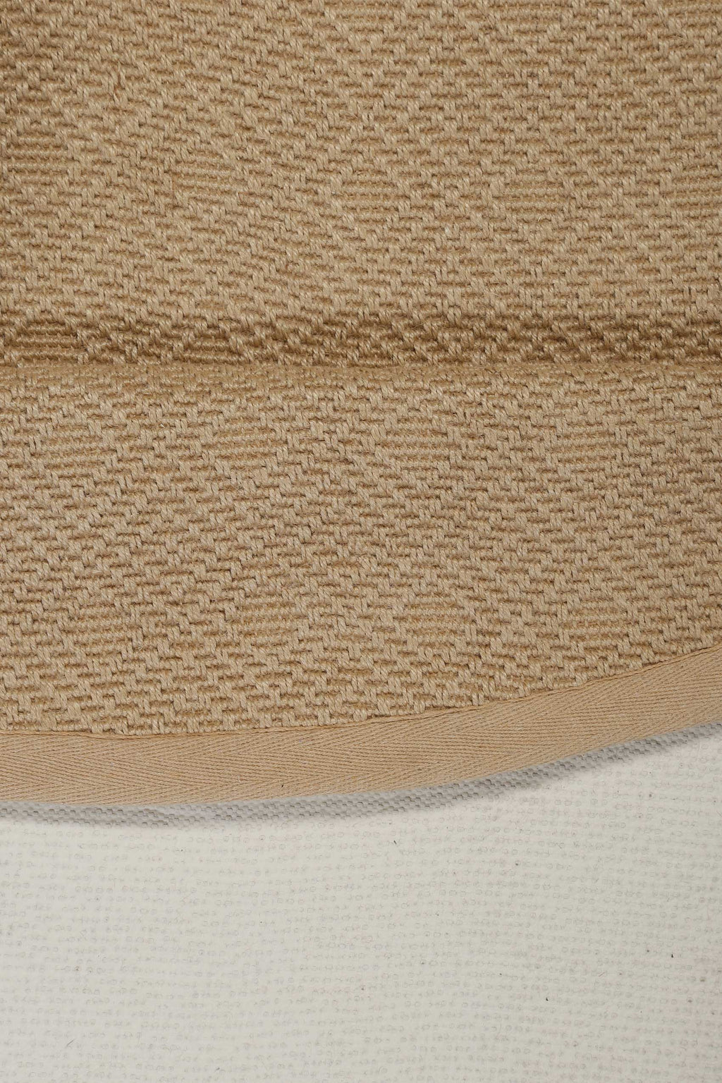 Teppich Rund Natur aus Jute "Hugo two" WECONhome