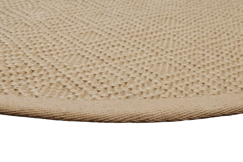 Teppich Rund Natur aus Jute "Hugo two" WECONhome