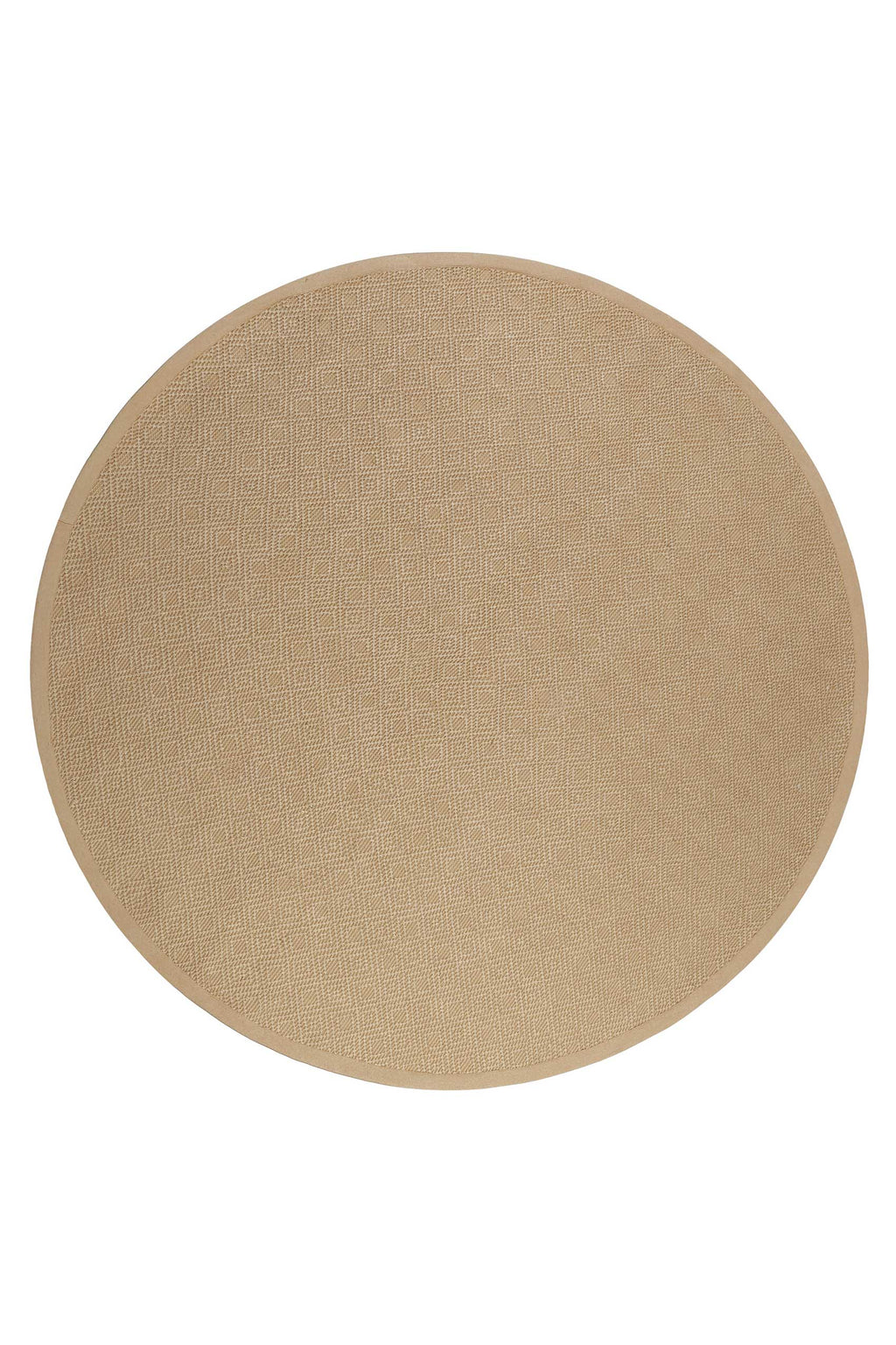 Teppich Rund Natur aus Jute "Hugo two" WECONhome