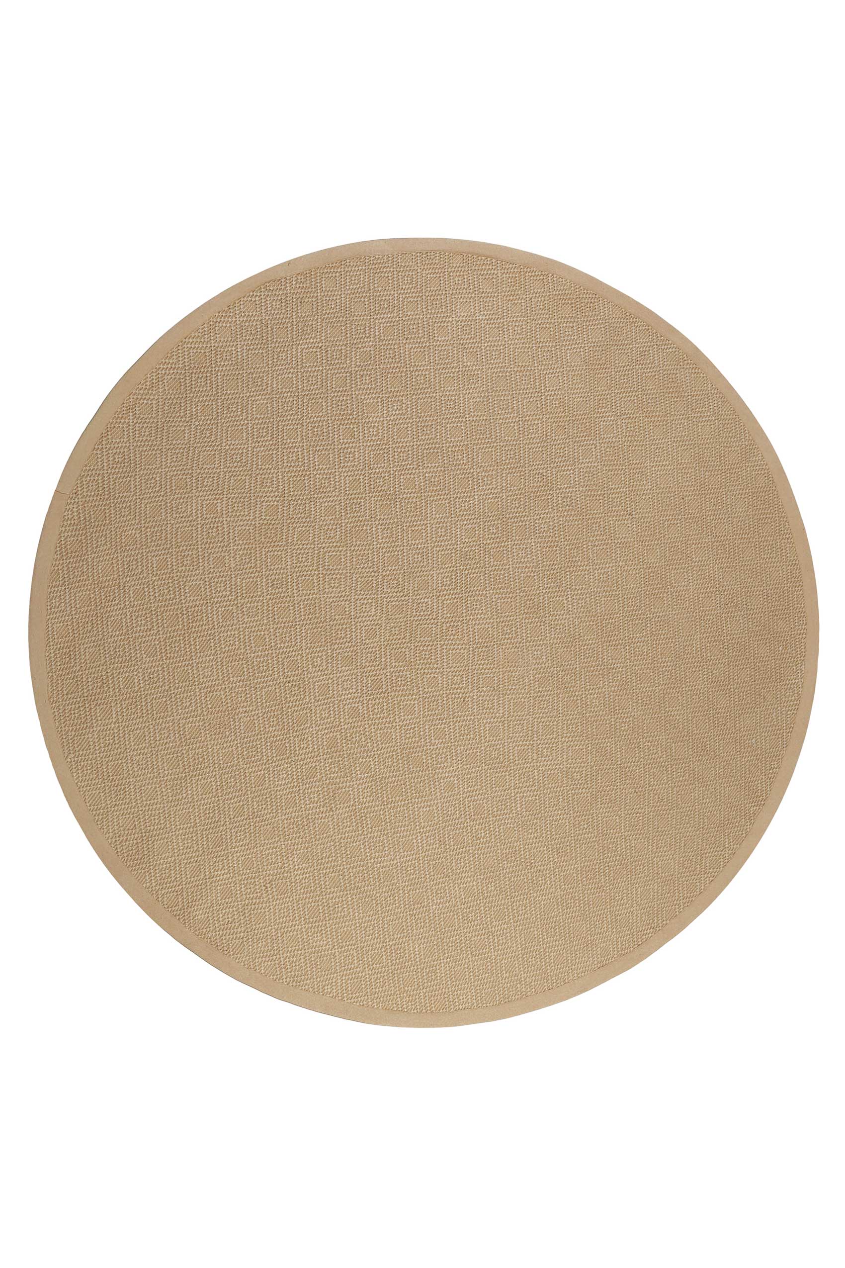Teppich Rund Natur aus Jute "Hugo two" WECONhome