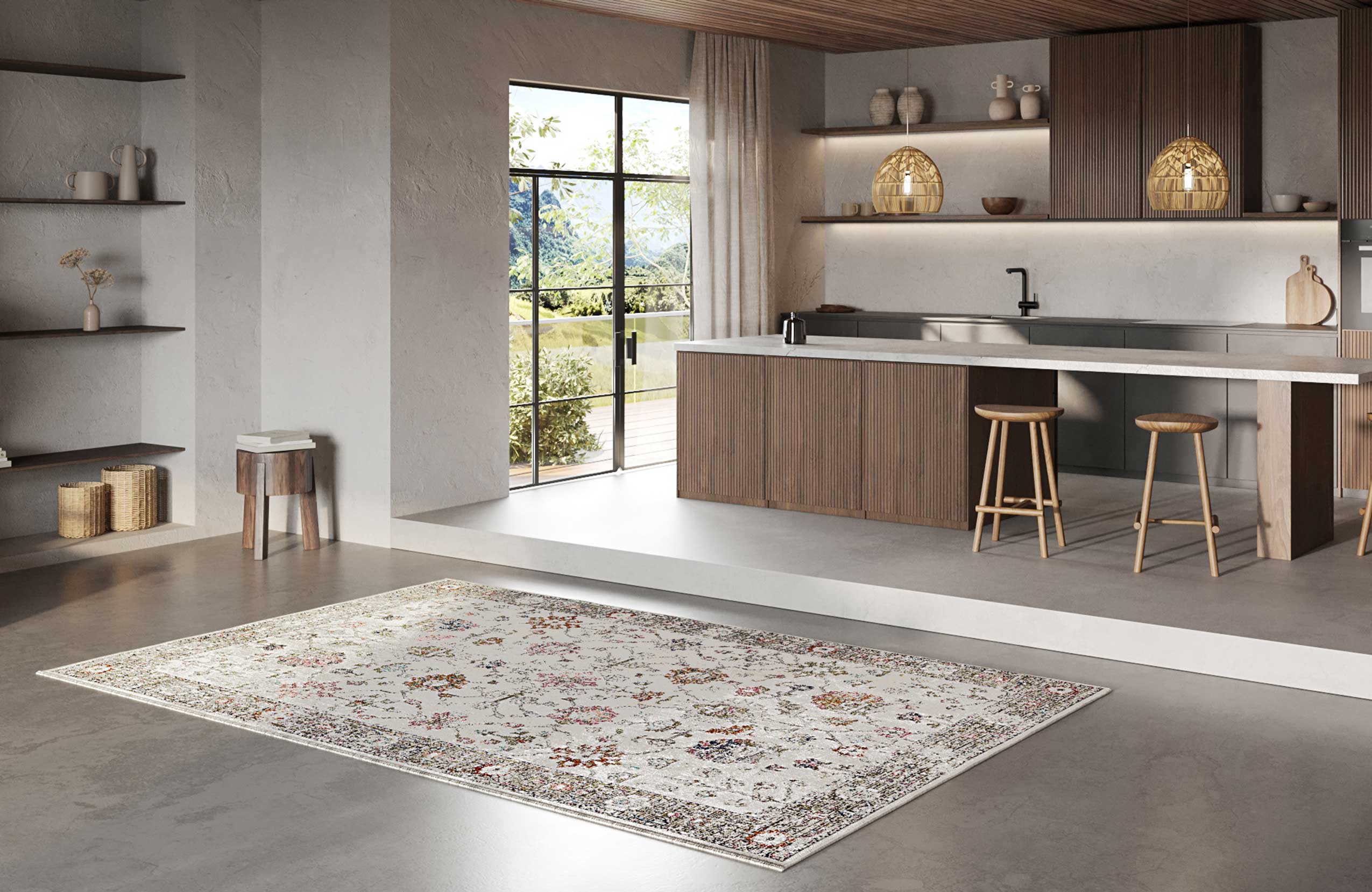 Teppich In & Outdoor Bunt "Lexington" WECONhome