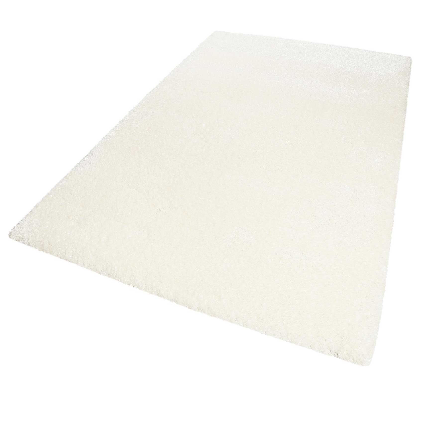 Hochflor Teppich Weiß Creme "Toubkal" WECONhome