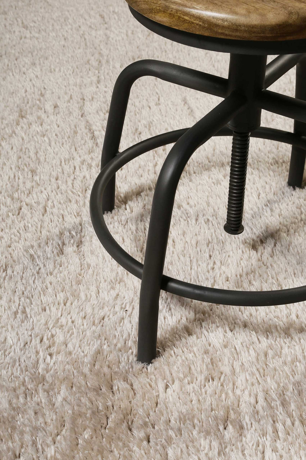 Hochflor Teppich Beige "Toubkal" WECONhome