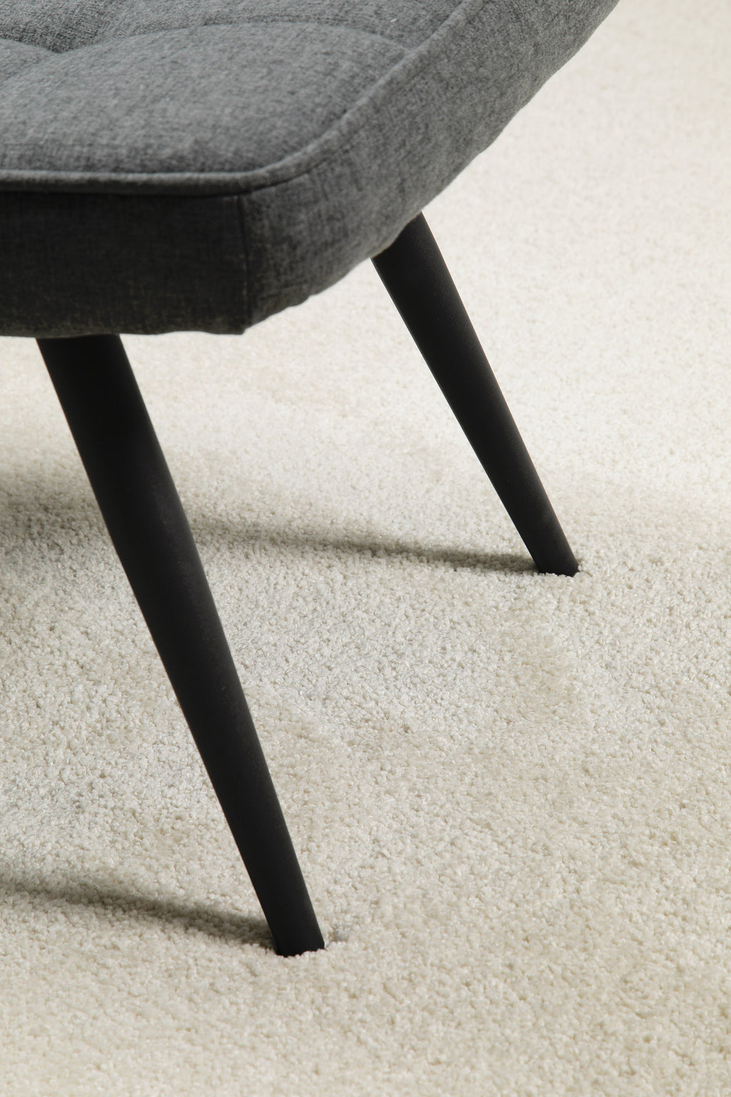 Kurzflorteppich Creme Weiß "Wogh" WECONhome