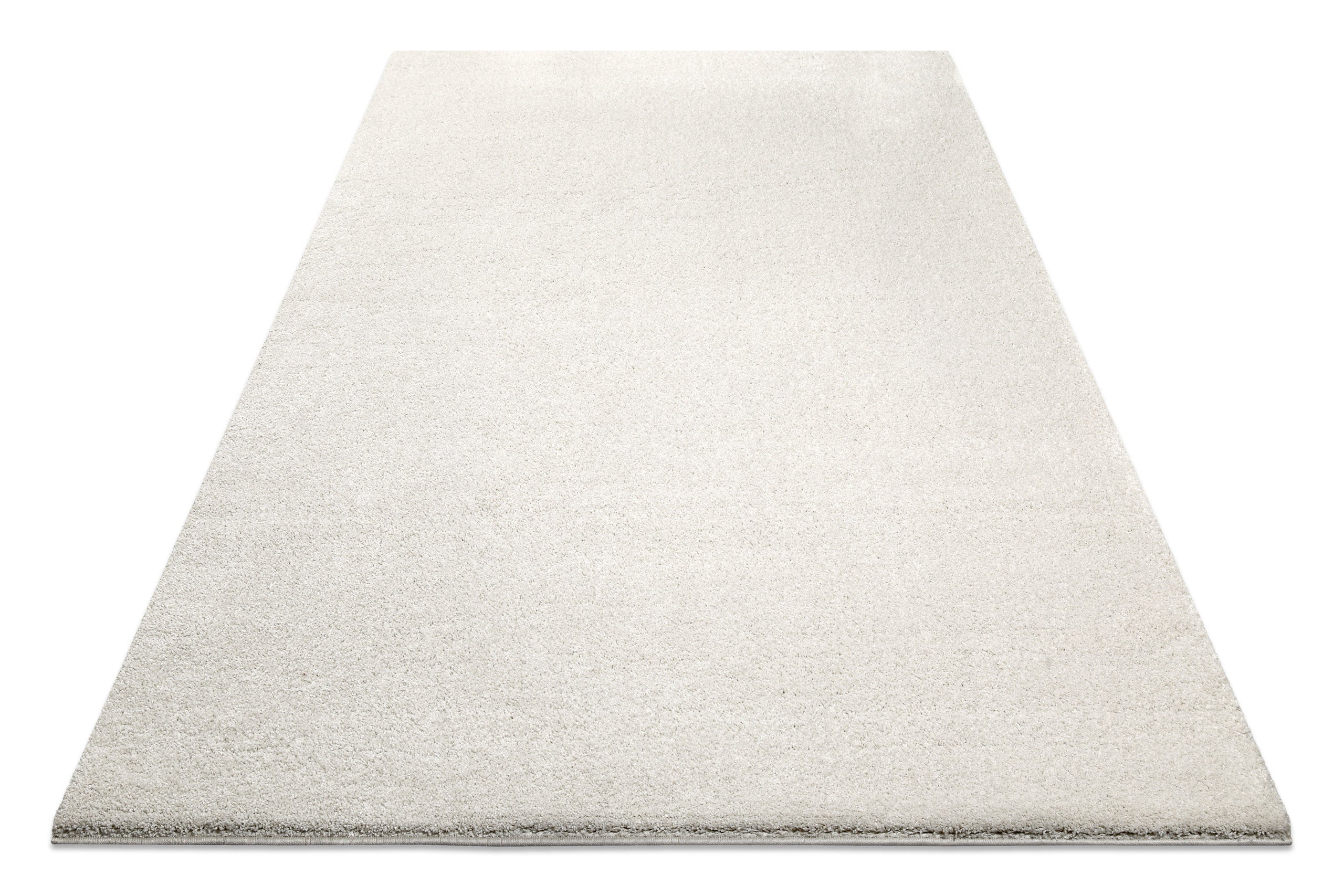 Kurzflorteppich Creme Weiß "Wogh" WECONhome