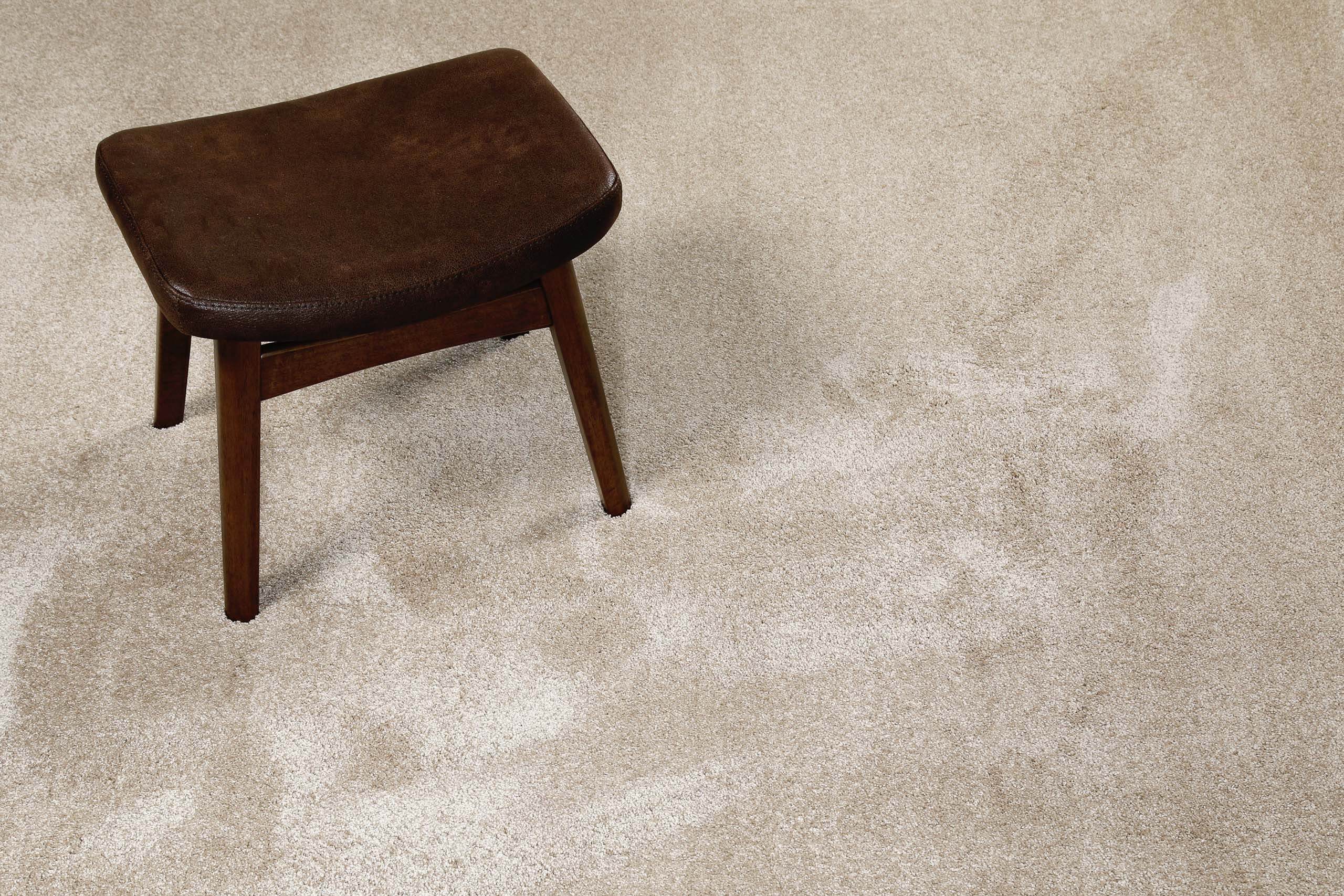 Kurzflorteppich Rund Sand Beige "Wogh" WECONhome