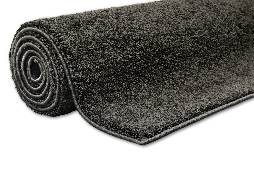 Kurzflorteppich Anthrazit "Wogh" WECONhome