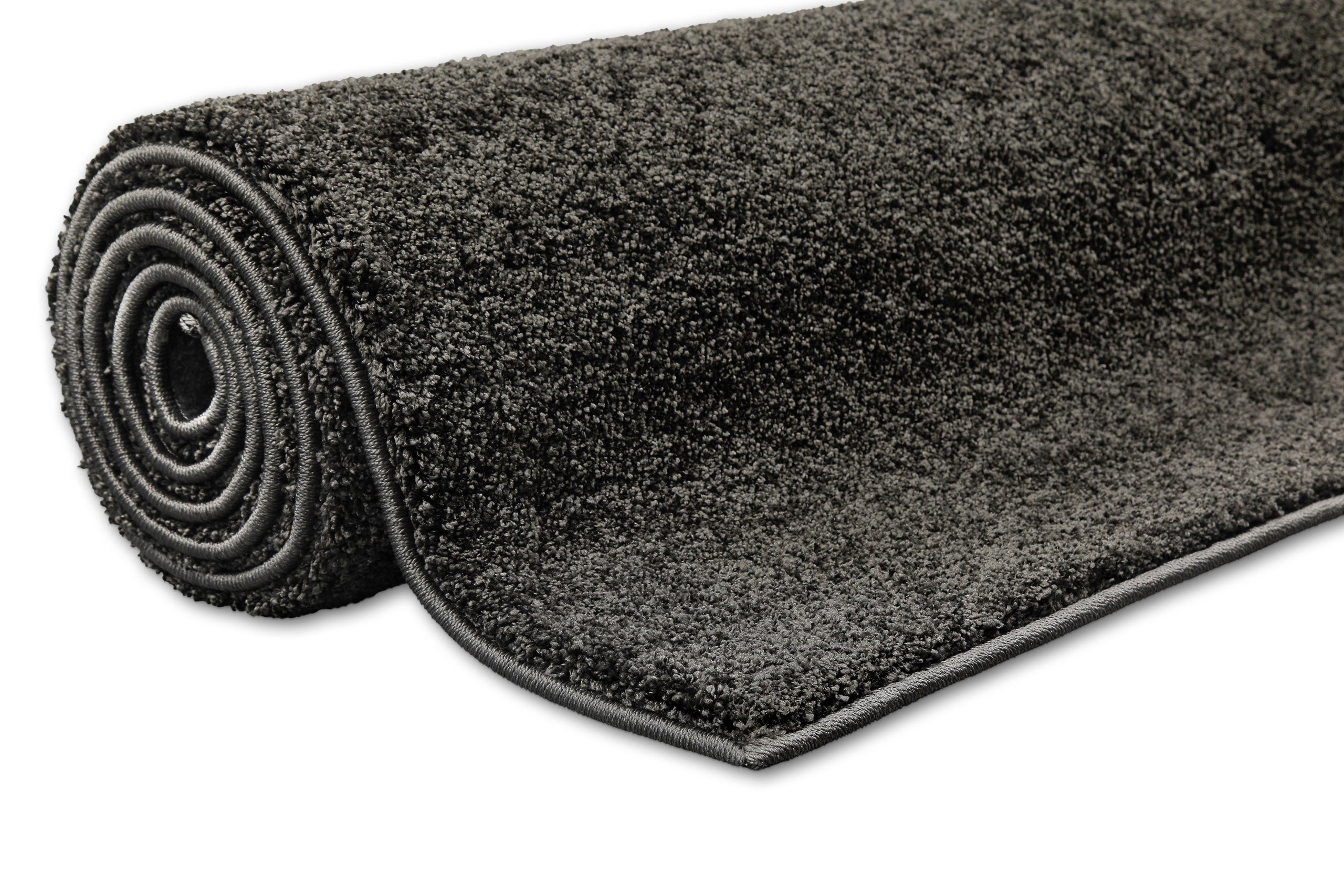 Kurzflorteppich Anthrazit "Wogh" WECONhome