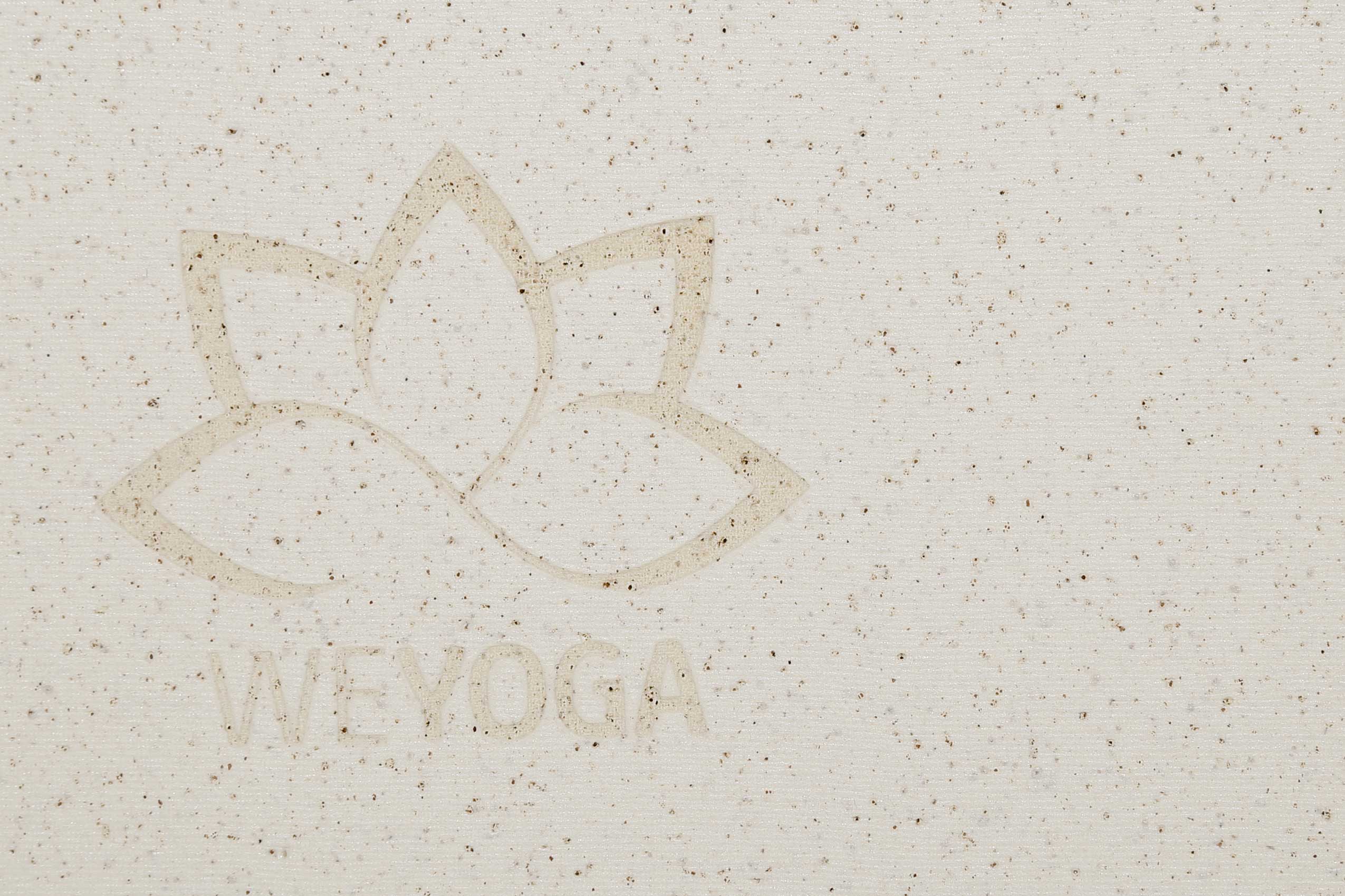 Yogamatte Weiß "Spirit" WeYoga