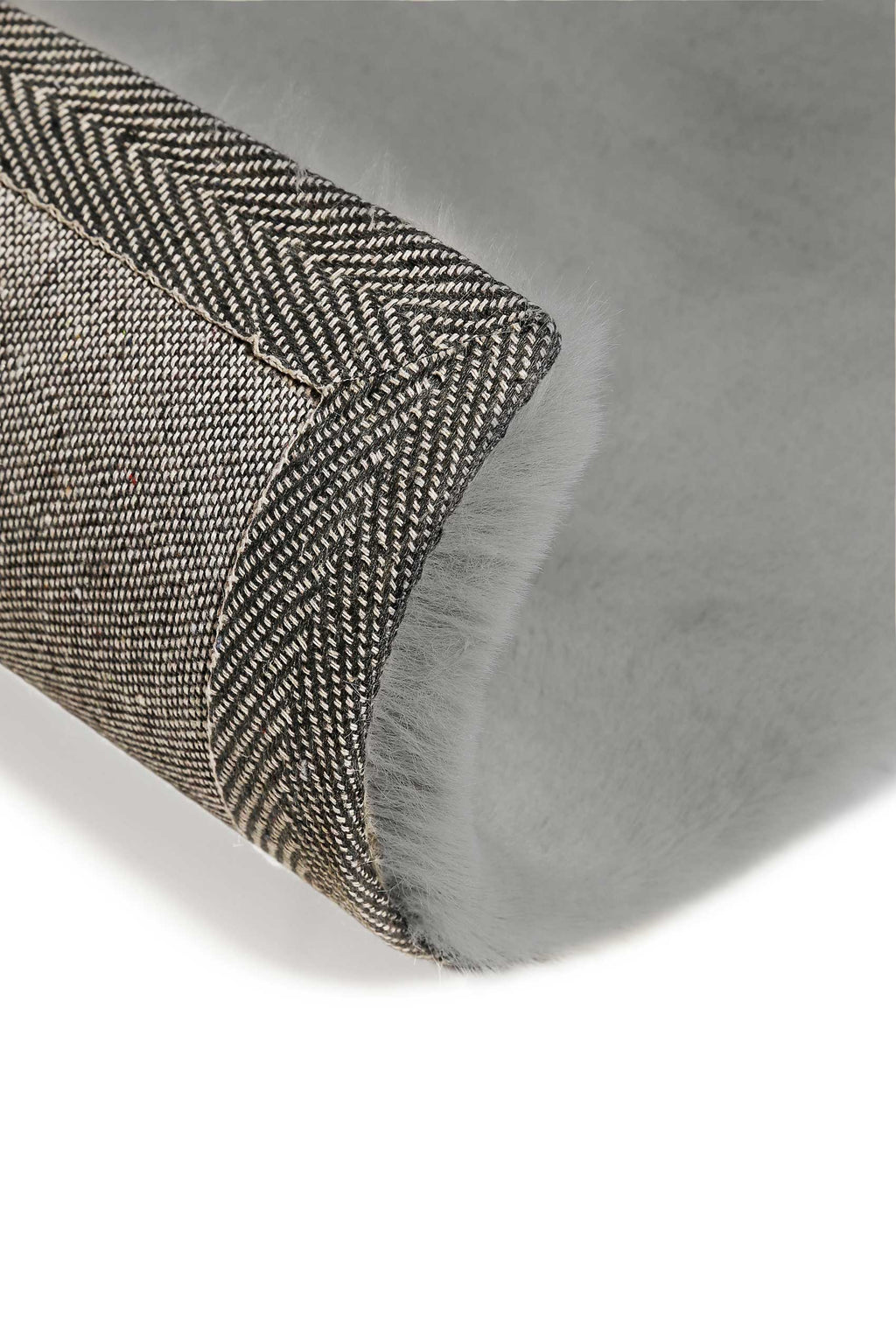 Kunstfell Teppich Grau flauschig und weich "Anna" WECONhome Basics