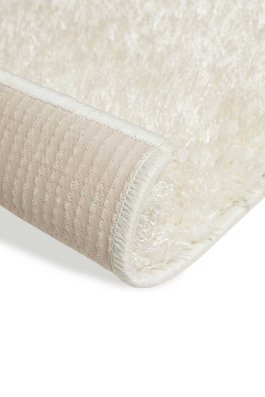 Teppich Creme Weiß Hochflor "Fanny" WECONhome Basics