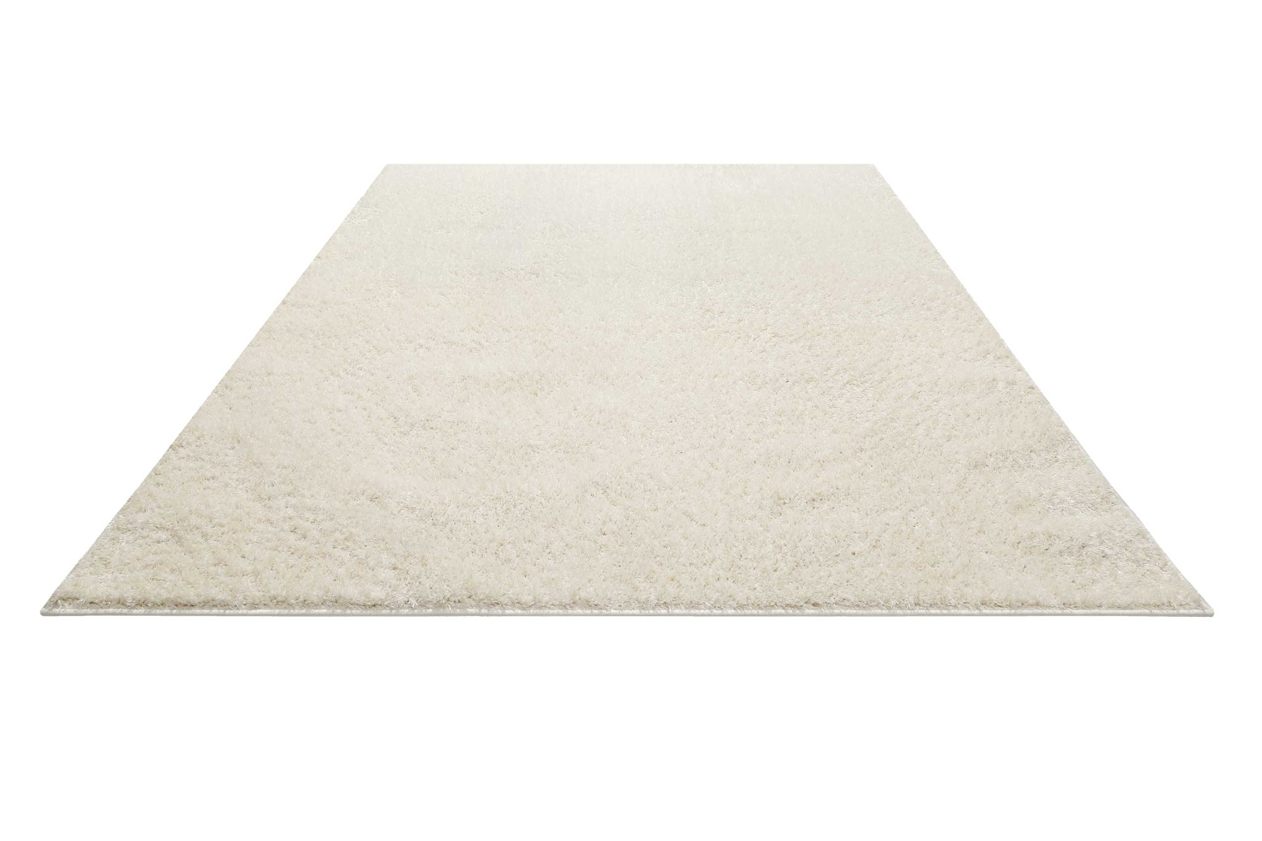 Teppich Creme Weiß Hochflor "Fanny" WECONhome Basics