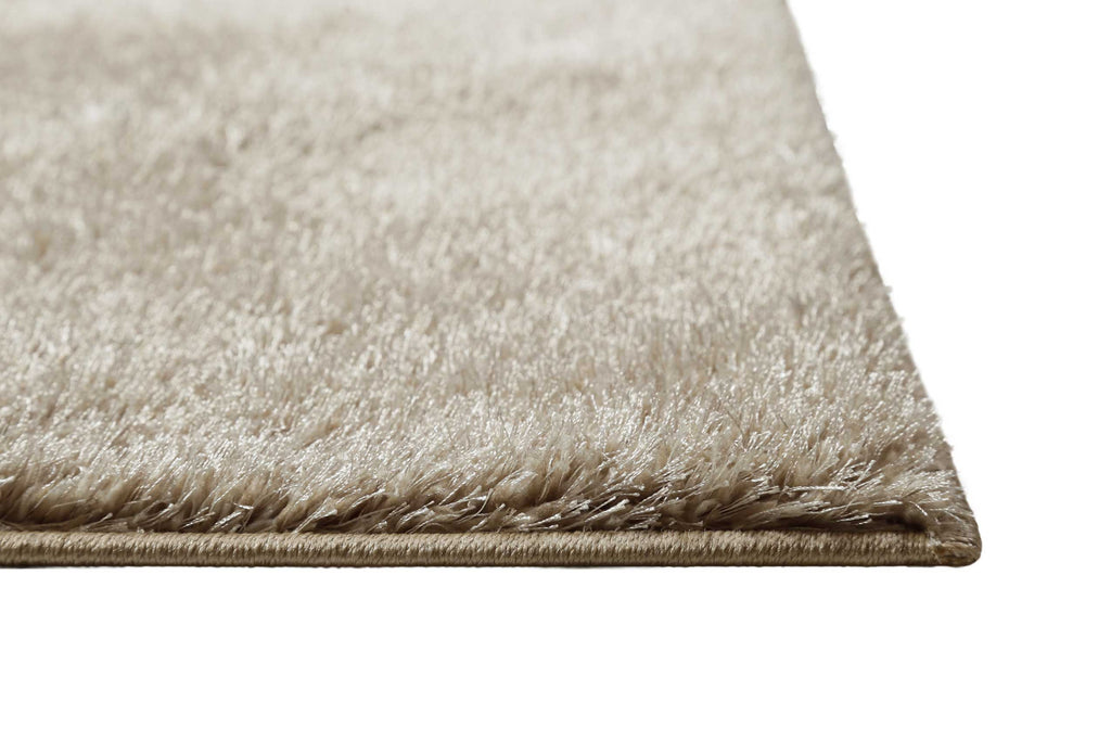 Teppich Beige Sand Hochflor "Fanny" WECONhome Basics