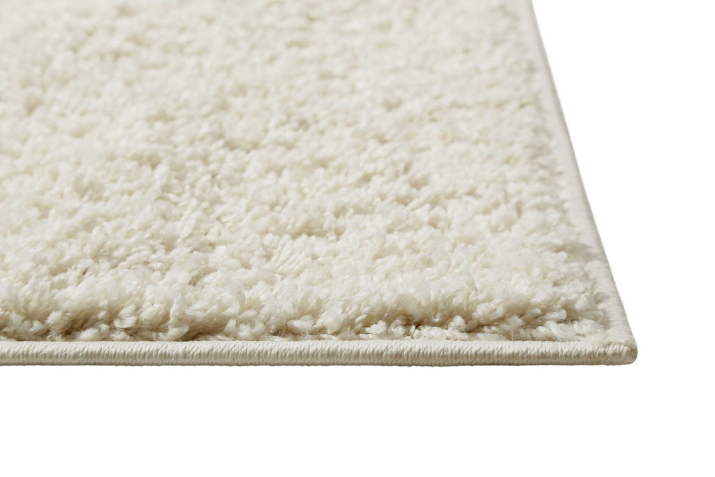 Teppich Creme Weiß Hochflor "Greta" WECONhome Basics