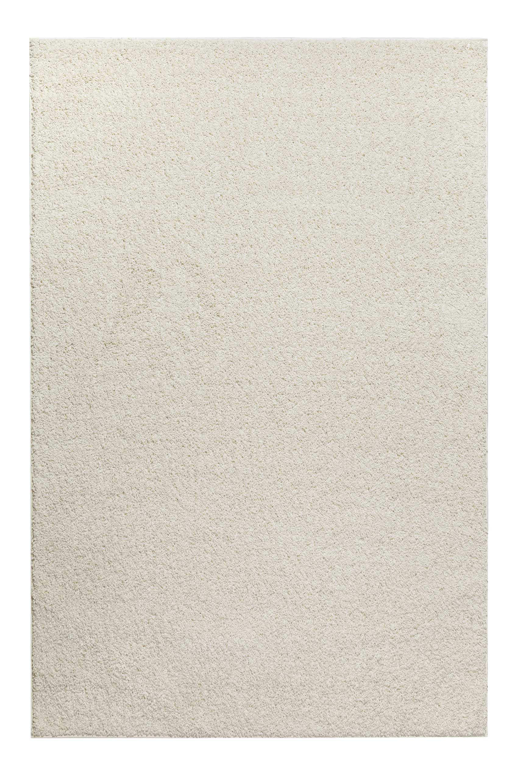 Teppich Creme Weiß Hochflor "Greta" WECONhome Basics
