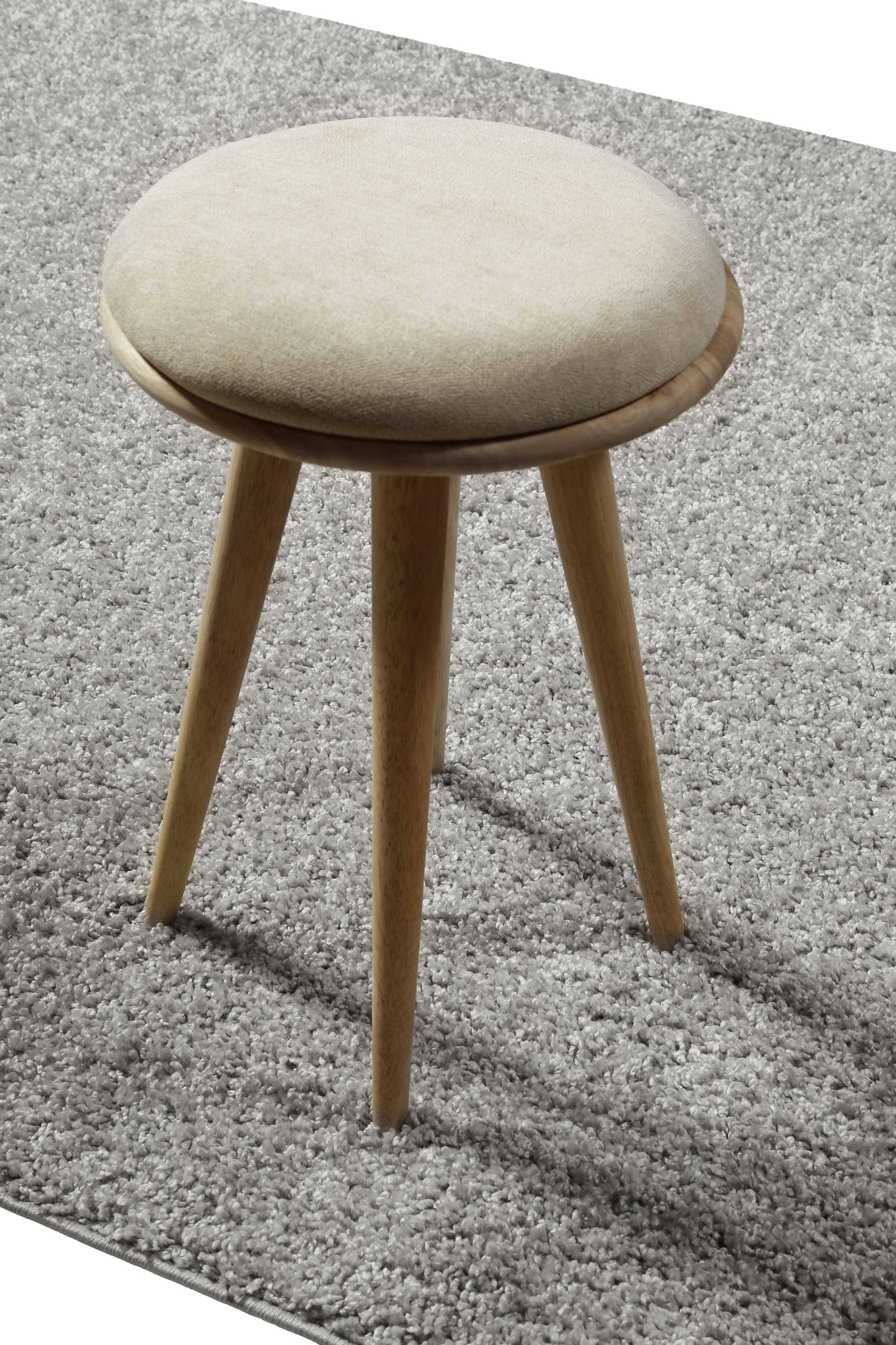 Teppich Grau Hochflor "Greta" WECONhome Basics