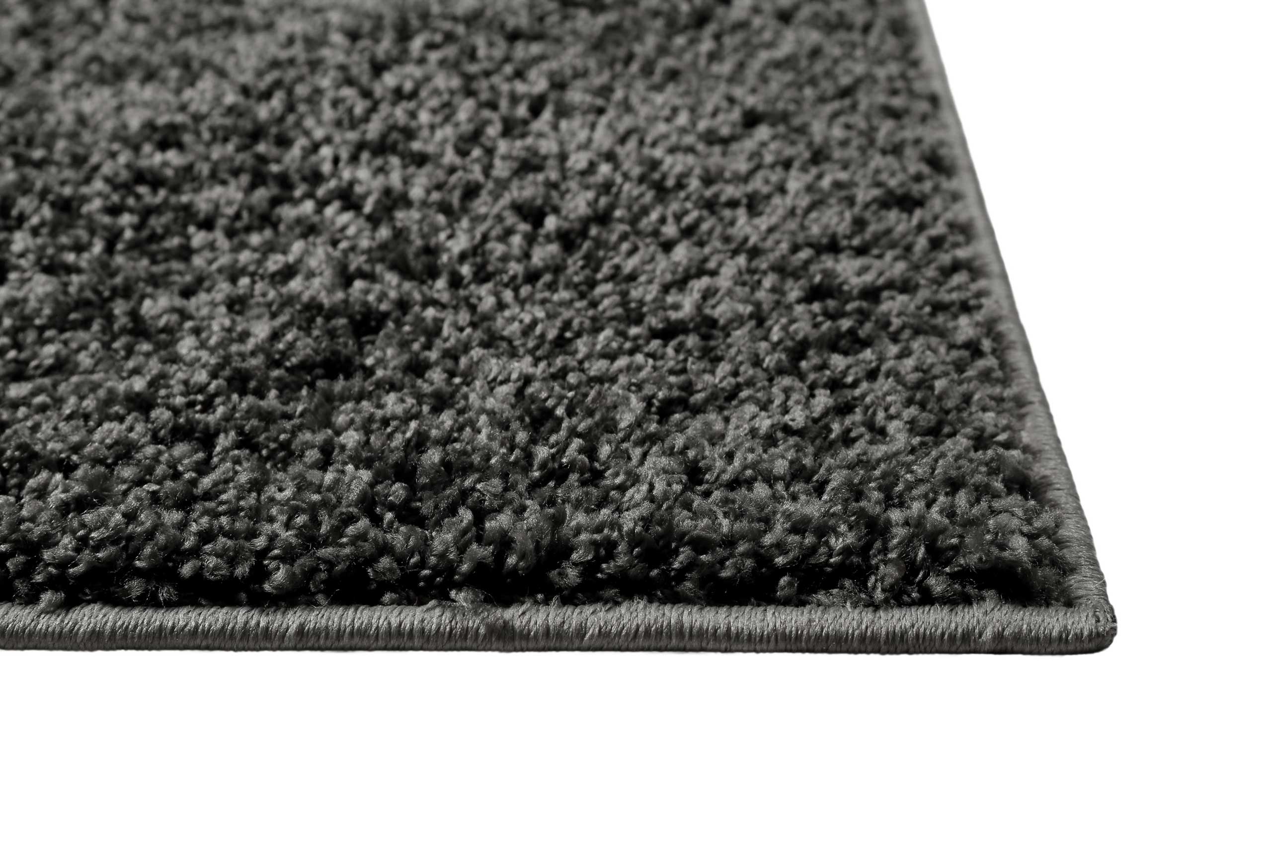 Teppich Anthrazit Hochflor "Greta" WECONhome Basics