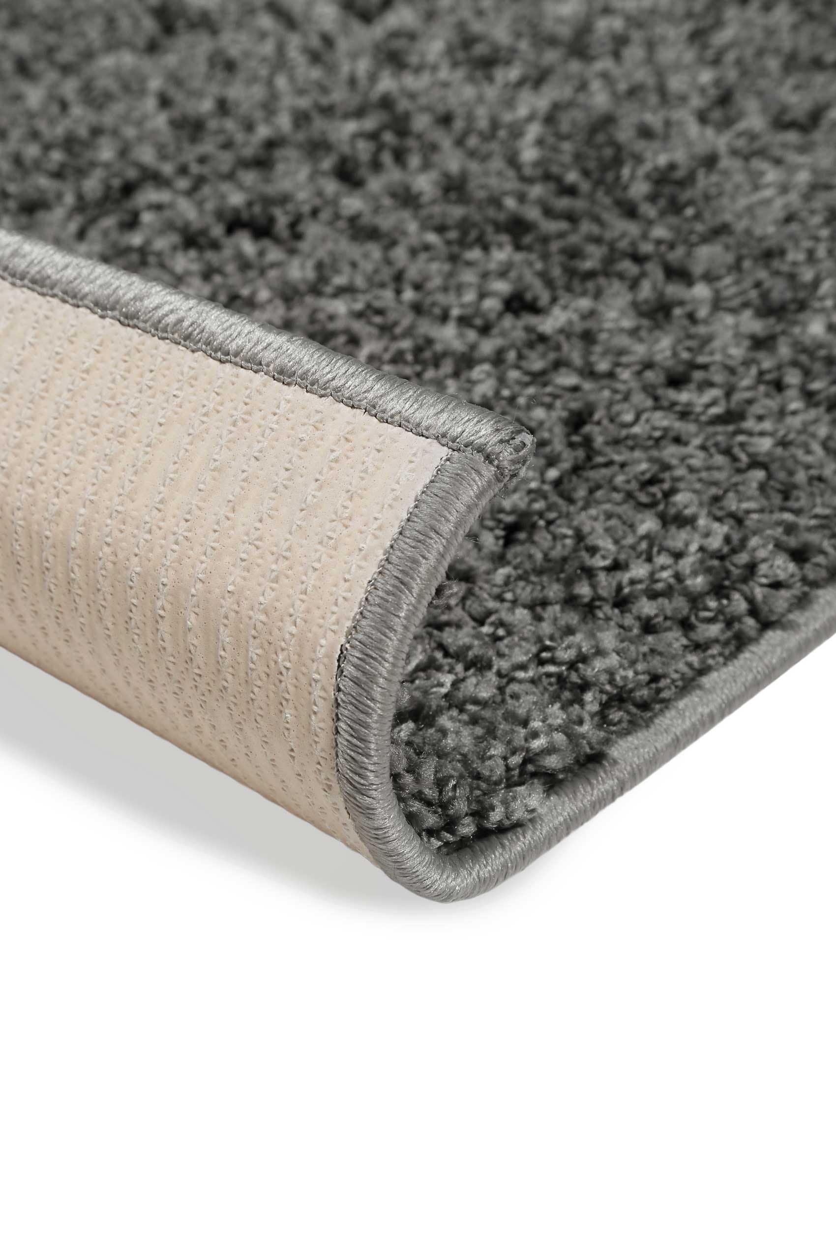 Teppich Anthrazit Hochflor "Greta" WECONhome Basics