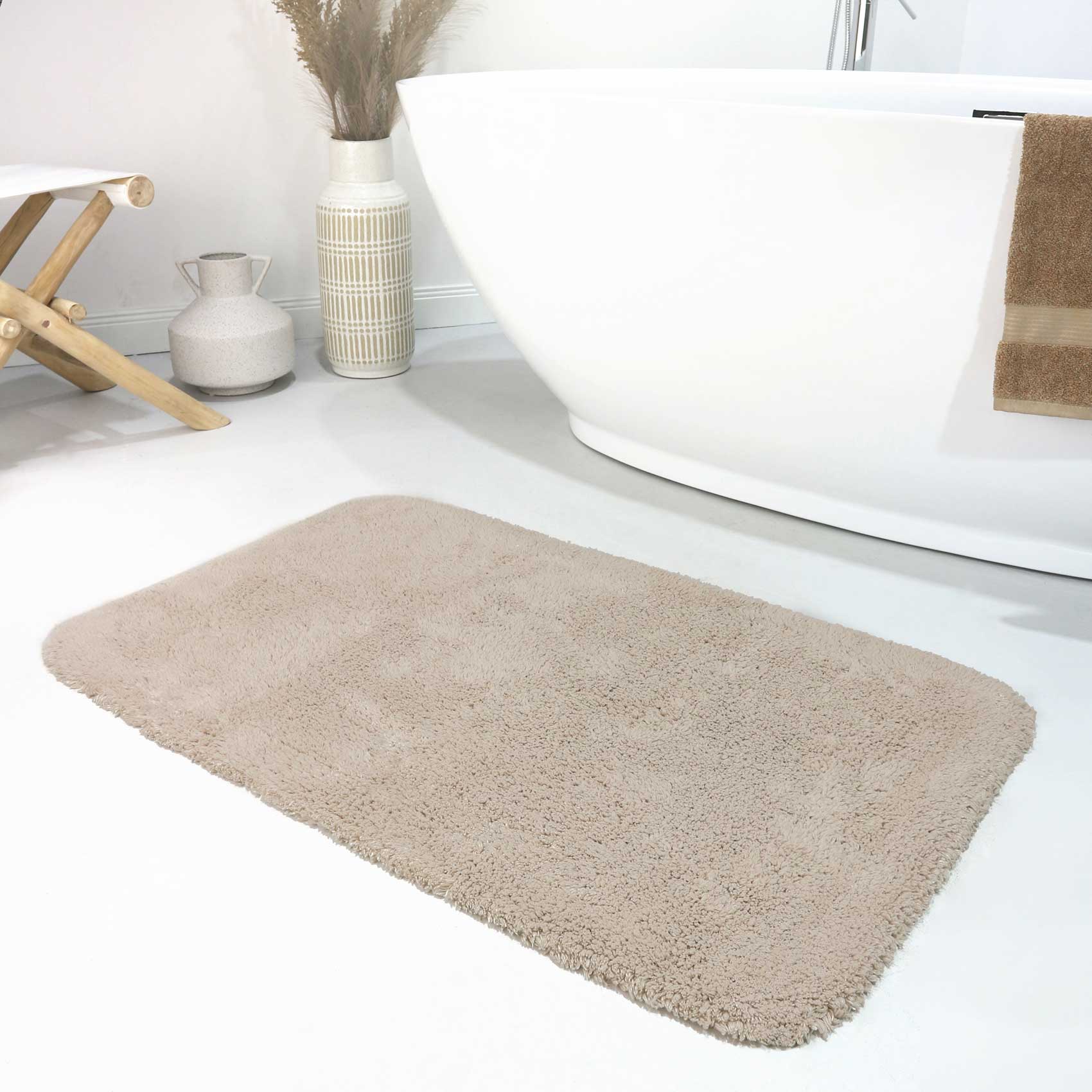 Badteppich Beige "Ole" WECONhome Basics