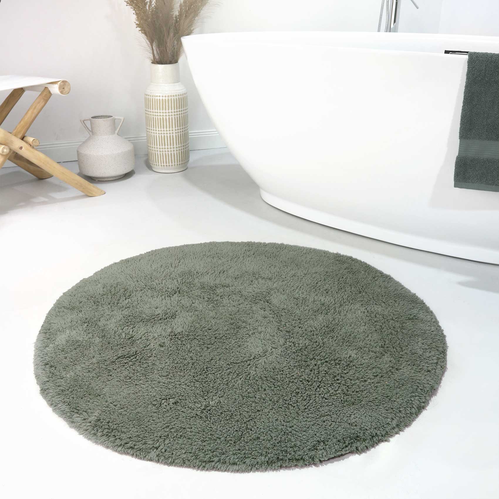 Badteppich Grün "Ole" WECONhome Basics