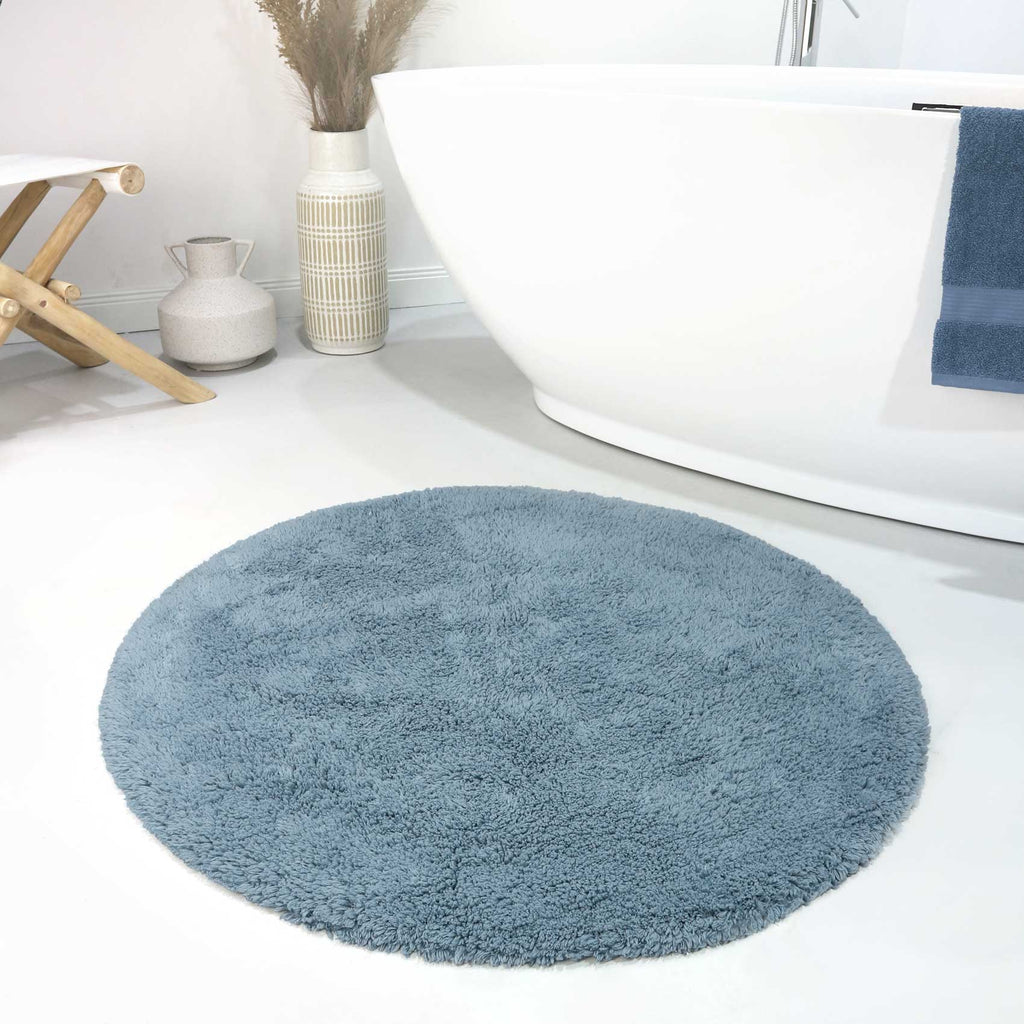 Badteppich Blau "Ole" WECONhome Basics