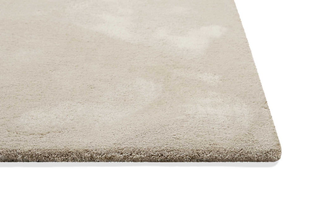 Vanessa Teppich beige Kurzflor rechteckig Detailansicht