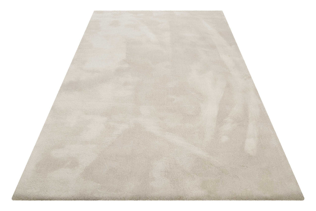 Vanessa Teppich beige Kurzflor rechteckig Perspektive