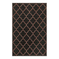 Outdoor Teppich Anthrazit Rot "Gleamy" WECONhome