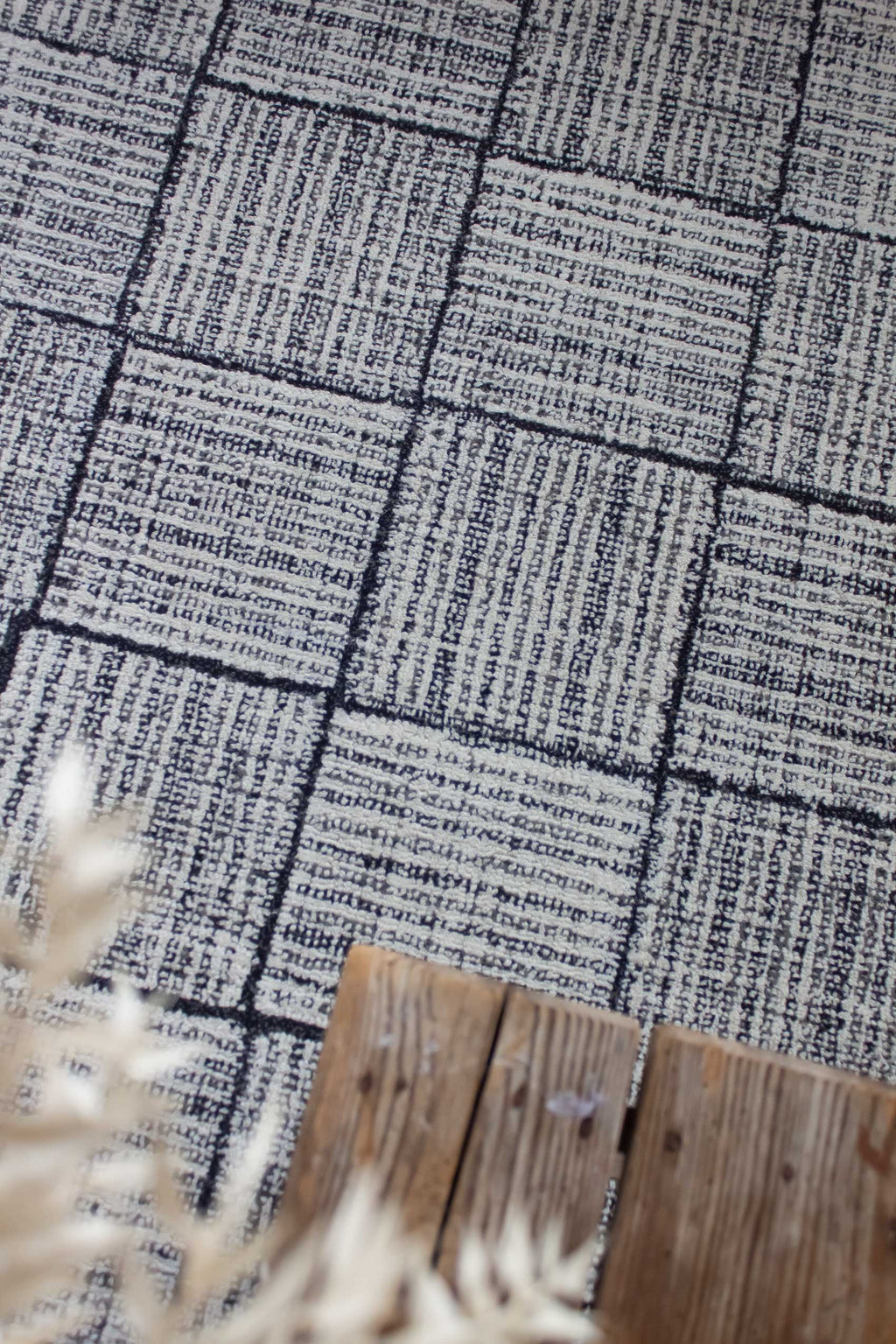 Teppich Hellgrau aus Naturfaser "Lasse" WECONhome