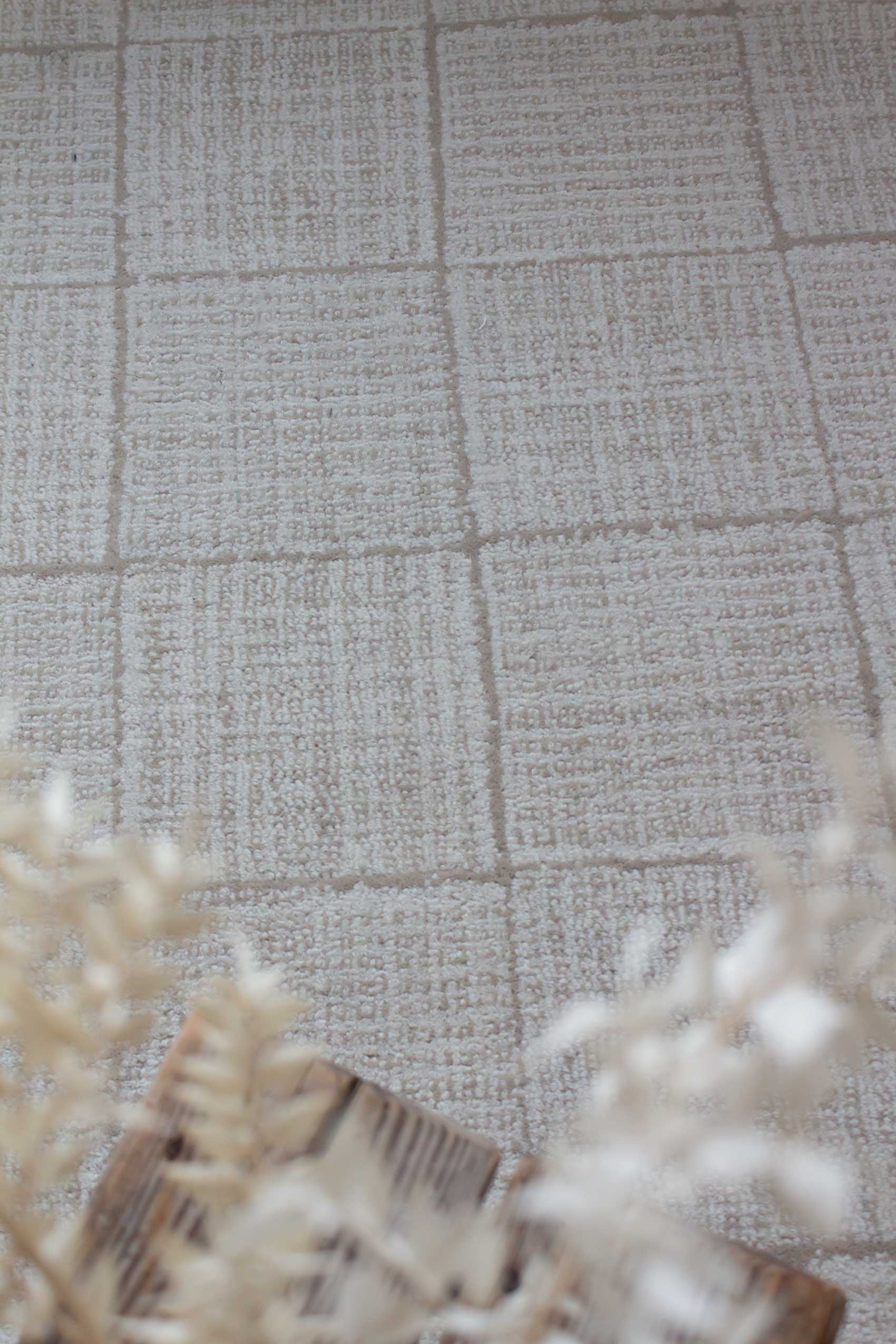 Teppich Creme Beige aus Naturfaser "Lasse" WECONhome