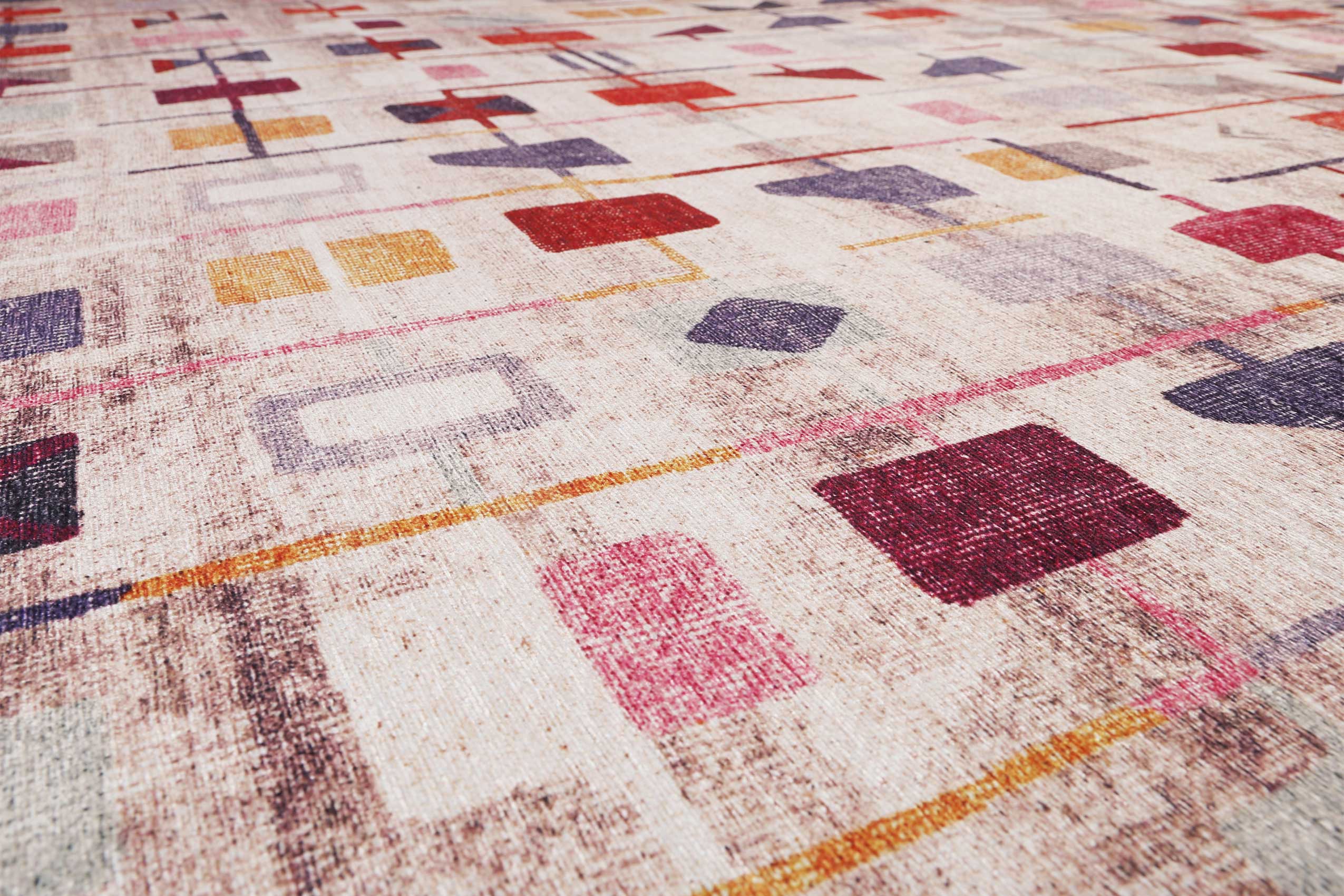 Teppich Bunt Vintage "Monor Beach" WECONhome