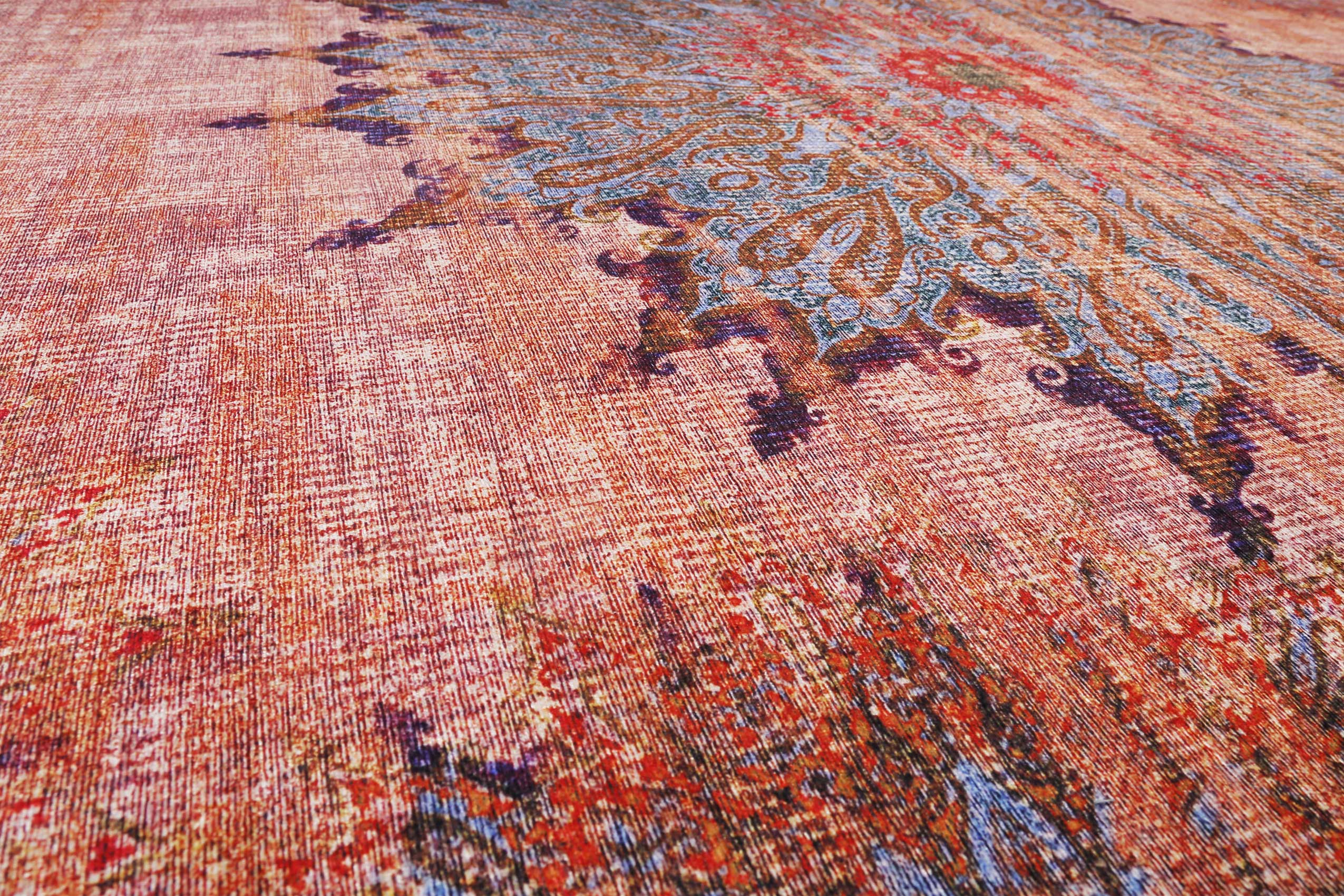 Teppich Rot Vintage "Rooftop" WECONhome