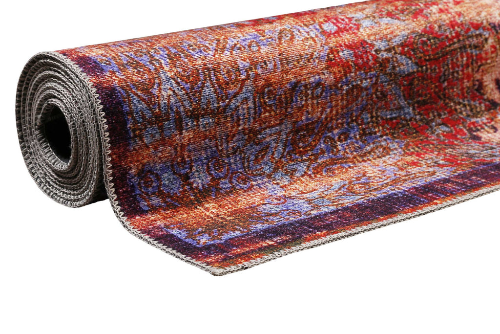 Teppich Rot Vintage "Rooftop" WECONhome