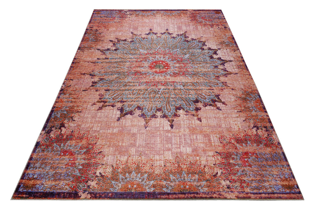 Teppich Rot Vintage "Rooftop" WECONhome