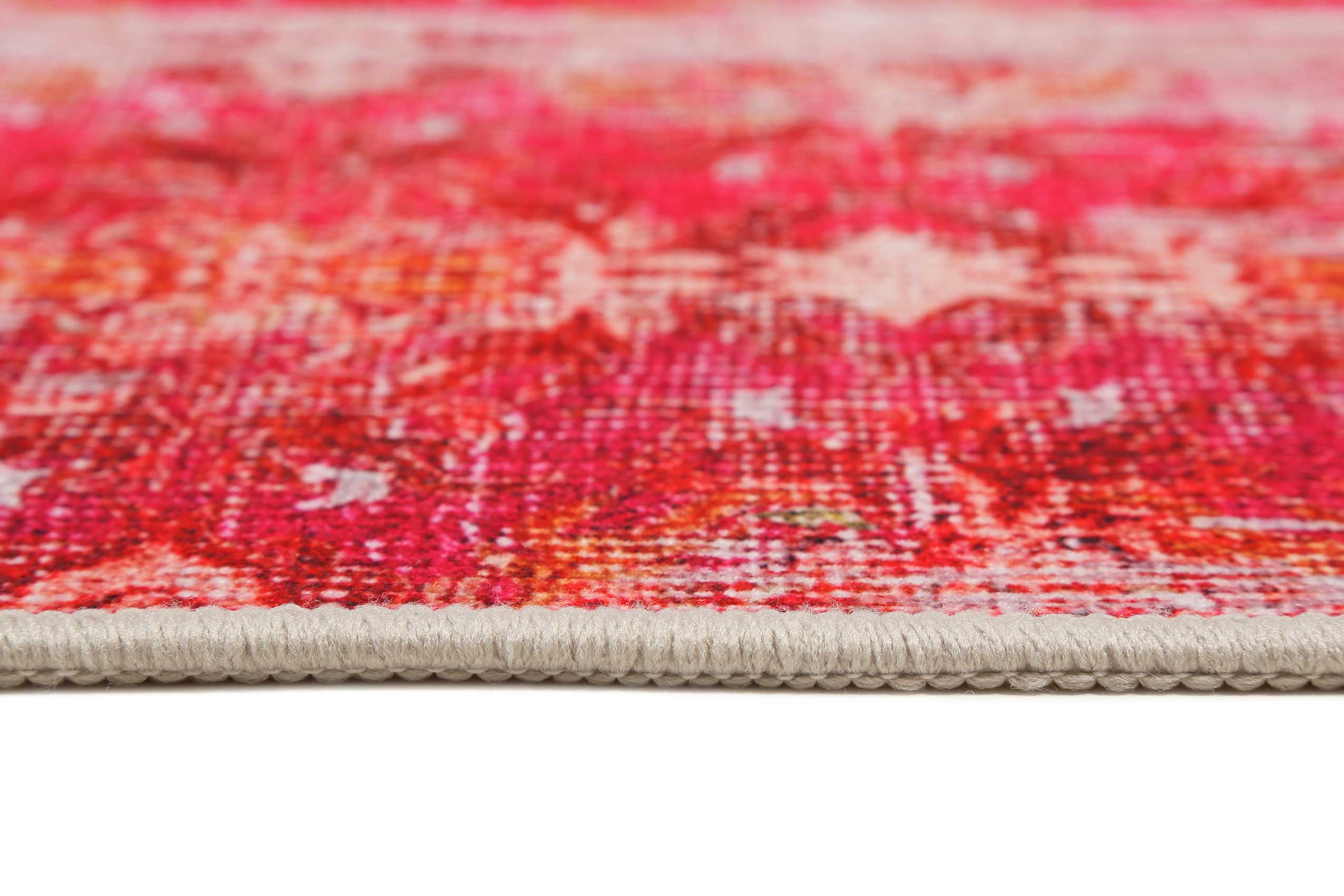 Badteppich Rot Orange Vintage "Sydney" WECONhome