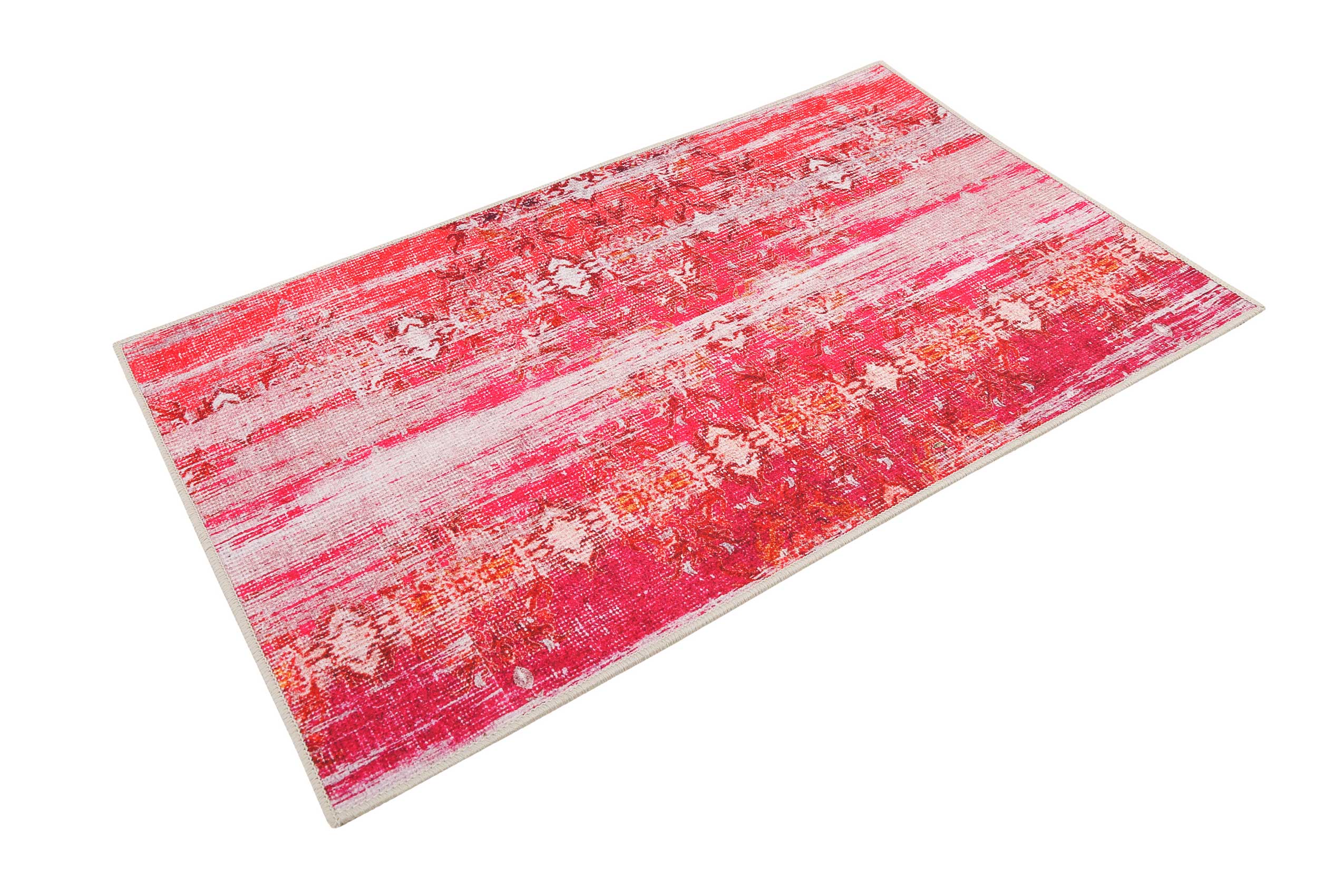 Badteppich Rot Orange Vintage "Sydney" WECONhome