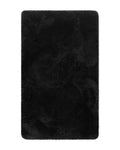 Badematte Badteppich Joris Schwarz flauschig Freisteller Front